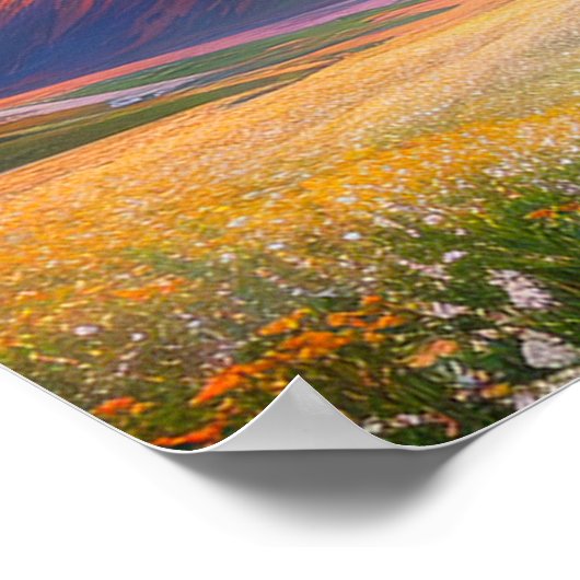 Bergtraum Poster (Ecke)