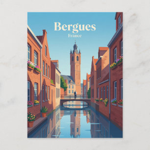 Bergues Frankreich Postkarte