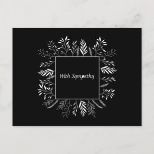 Bergung, Beileid Feiertagspostkarte