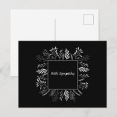 Bergung, Beileid Feiertagspostkarte (Vorne/Hinten)