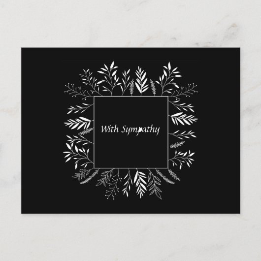 Bergung, Beileid Feiertagspostkarte (Vorderseite)