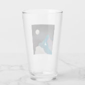 Bergvogellandschaft Glas (Rückseite)
