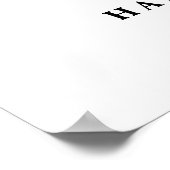 Bergwald Hochzeit Begrüßungszeichen, willkommen Poster (Ecke)