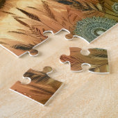 Bergwald Hügel Land Boho Natur Puzzle (Seite)