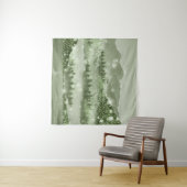 Bergwald Landschaft Seen Mixed Media Wandteppich (Beispiel (Horizontal))