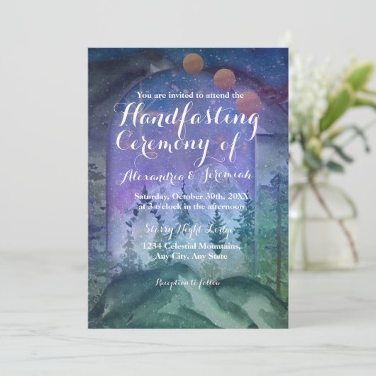 Bergwaldparadies Einladung (Stehend Vorderseite)