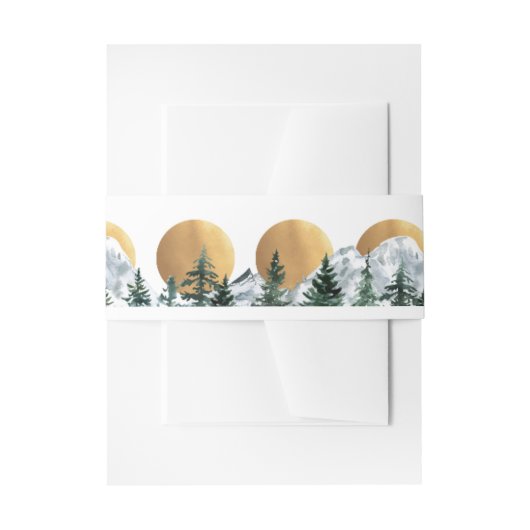 Bergwaldparadies Einladungsbanderole (Vorderseite Beispiel)