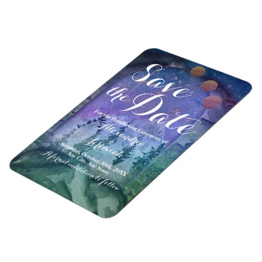 Bergwaldparadies Magnet (Linke Seite)