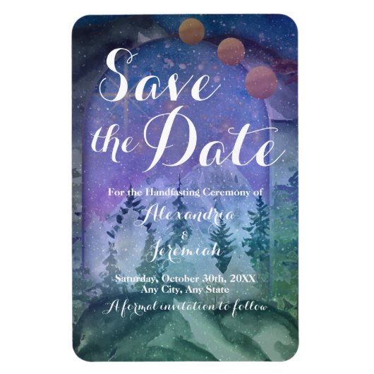 Bergwaldparadies Magnet (Vertikal)