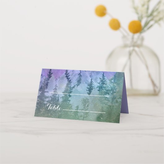 Bergwaldparadies Platzkarte (Vorderseite)