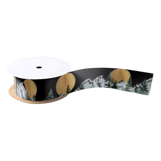 Bergwaldparadies Satinband (Spule)