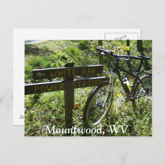 Bergwaldpark Postkarte (Vorne/Hinten)