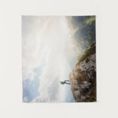 Bergwanderer Wandteppich (Vorderseite)