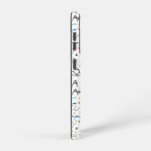 Bergwandermuster Samsung Galaxy Hülle (Rechte Seite)