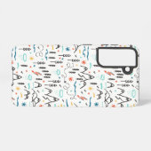 Bergwandermuster Samsung Galaxy Hülle (Rückseite (Horizontal))