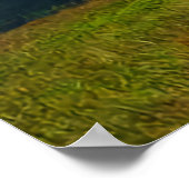 Bergwandern/Bergwelt Landschaft Poster (Ecke)