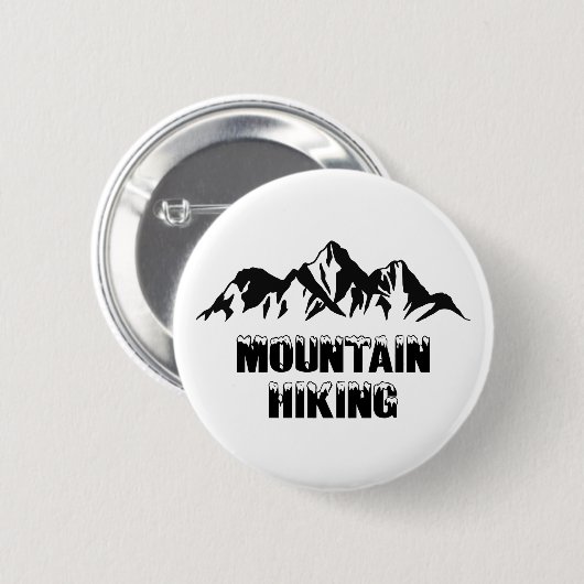 Bergwandern Button (Vorne & Hinten)
