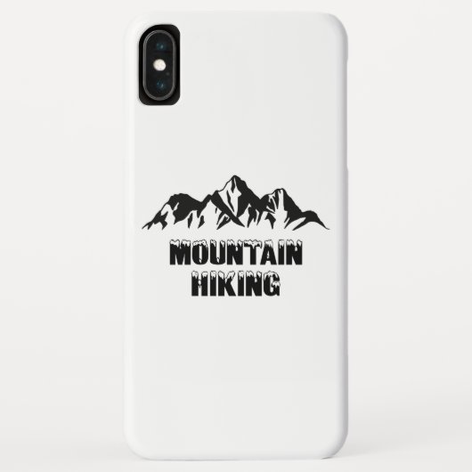 Bergwandern Case-Mate iPhone Hülle (Rückseite)