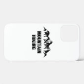 Bergwandern Case-Mate iPhone Hülle (Rückseite (Horizontal))