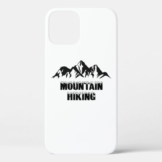 Bergwandern Case-Mate iPhone Hülle (Rückseite)