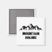Bergwandern Magnet (Vorderseite/Rückseite)