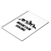 Bergwandern Notizblock (Linke Seite)