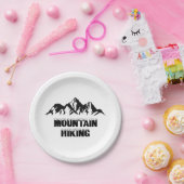 Bergwandern Pappteller (Party)