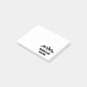 Bergwandern Post-it Klebezettel (angewinkelt)