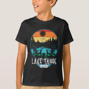 Bergwandern Skifahren Familienurlaub 2025 Reise L T-Shirt