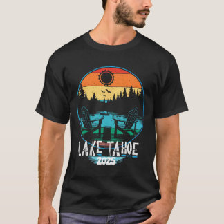 Bergwandern Skifahren Familienurlaub 2025 Reise L T-Shirt
