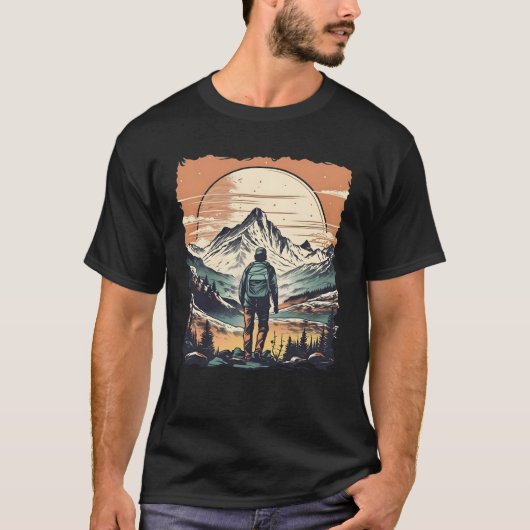 Bergwandern T-Shirt (Vorderseite)