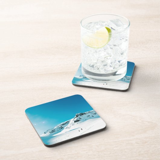 Bergwanderung Getränkeuntersetzer (Rechte Seite)