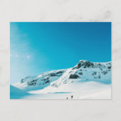 Bergwanderung Postkarte (Vorderseite)