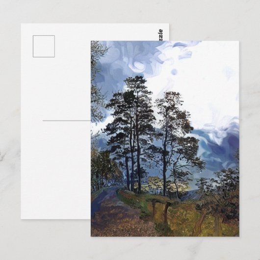 BERGWANDERUNG POSTKARTE (Vorne/Hinten)