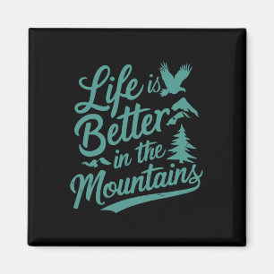 Bergwanderweg Wanderer Outdoor Wanderung Natur Cam Magnet