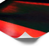 Bergwasserfall 10 poster (Ecke)
