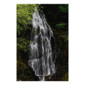 Bergwasserfall Fotodruck (Vorne)