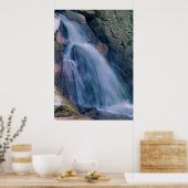 Bergwasserfall Poster (Küche)