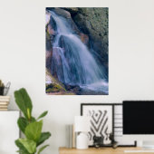Bergwasserfall Poster (Heimbüro)