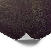 Bergweg - farbenfrohe Malerei Poster (Ecke)