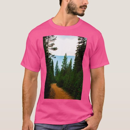 Bergweg lang T-Shirt (Vorderseite)