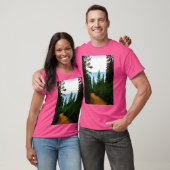 Bergweg lang T-Shirt (Unisex)