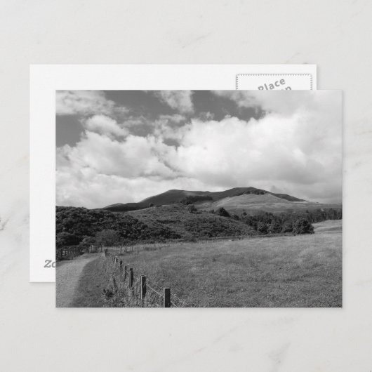 "Bergweg" Postkarte (Vorne/Hinten)