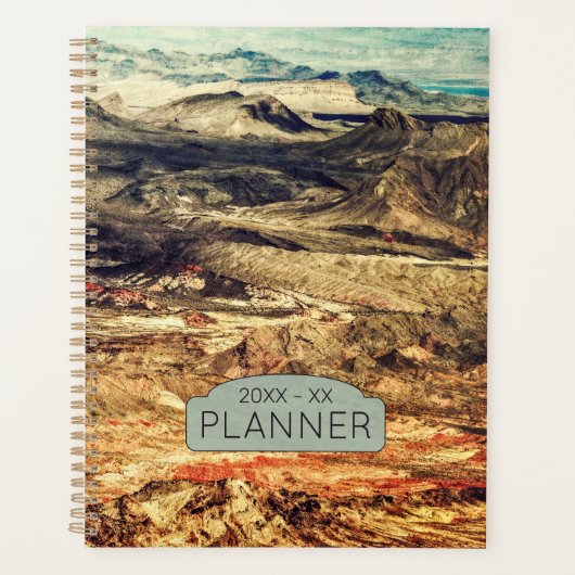Bergwelt Art Scene Planner Planer (Vorderseite)