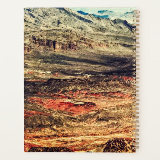 Bergwelt Art Scene Planner Planer (Rückseite)