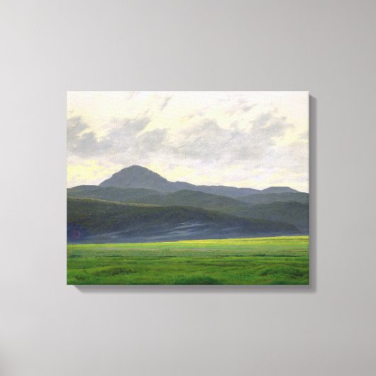 Bergwelt Leinwanddruck (Vorderseite)