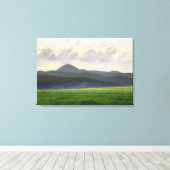 Bergwelt Leinwanddruck (Insitu (Holzboden))