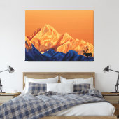 Bergwelt Leinwanddruck (Insitu (Schlafzimmer))