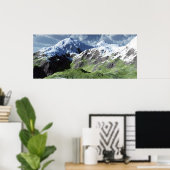 Bergwelt Poster (Heimbüro)