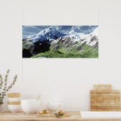 Bergwelt Poster (Küche)